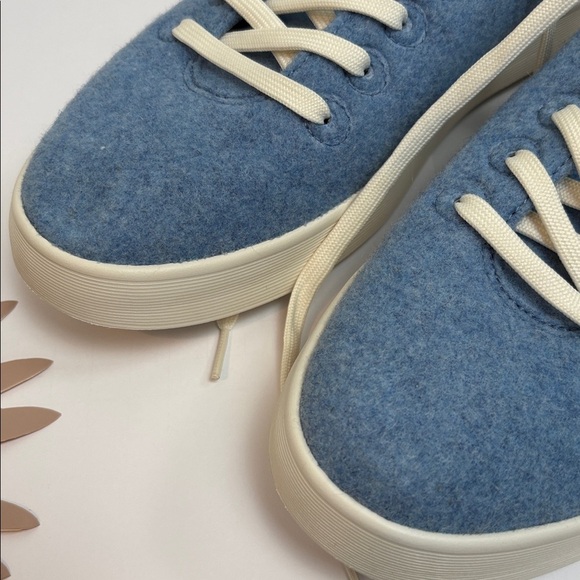 Allbirds Men Blue Wool Cruiser Casual Sneakers - Size 11 - Picture 2 of 8
